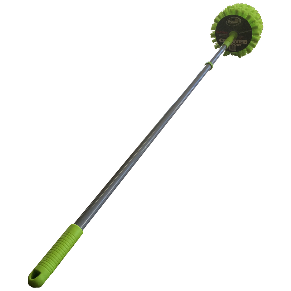 Go Clean Softi Complete Cobweb Broom With Extension Handle
