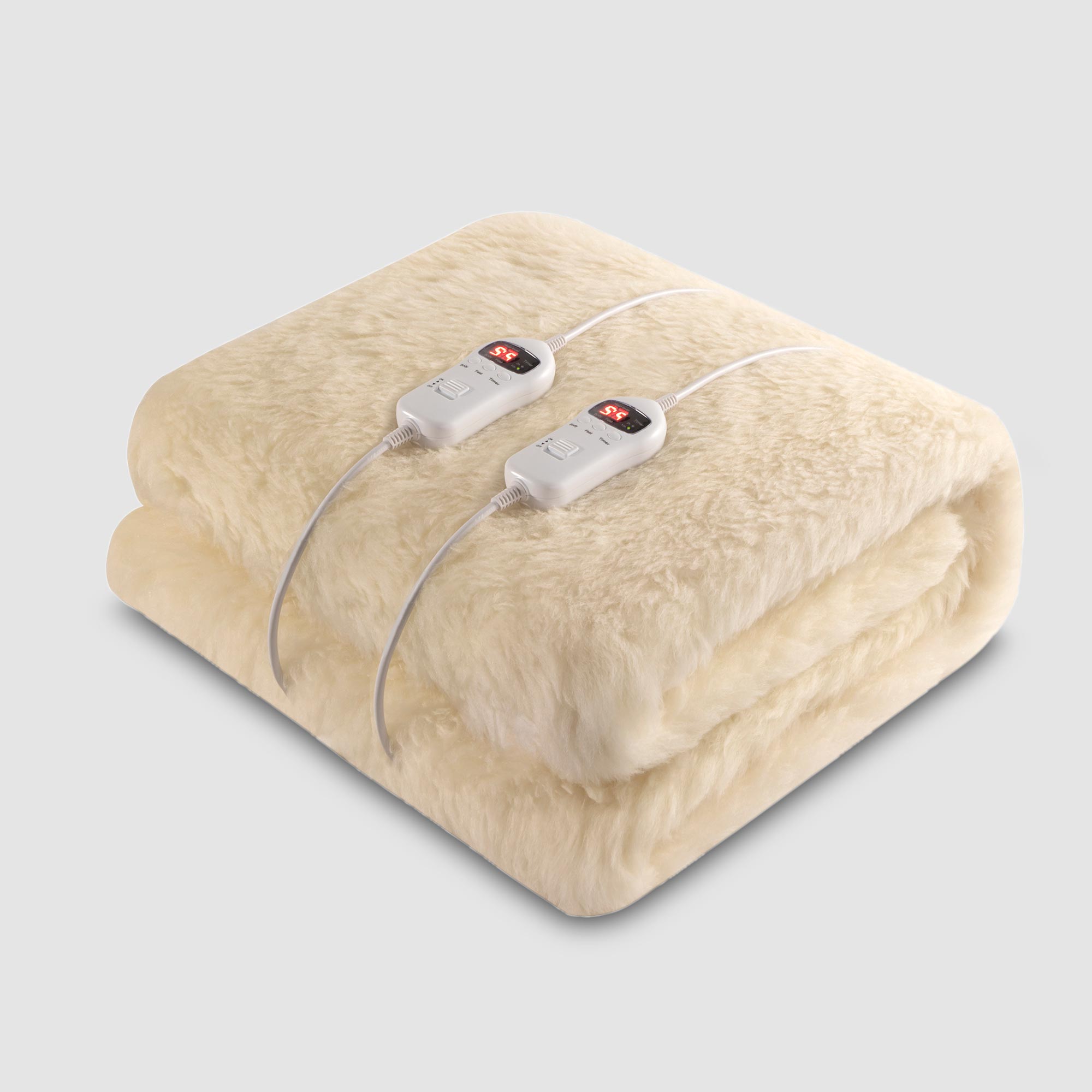 Goldair Platinum Wool Fitted Electric Blanket King GPEBW-K