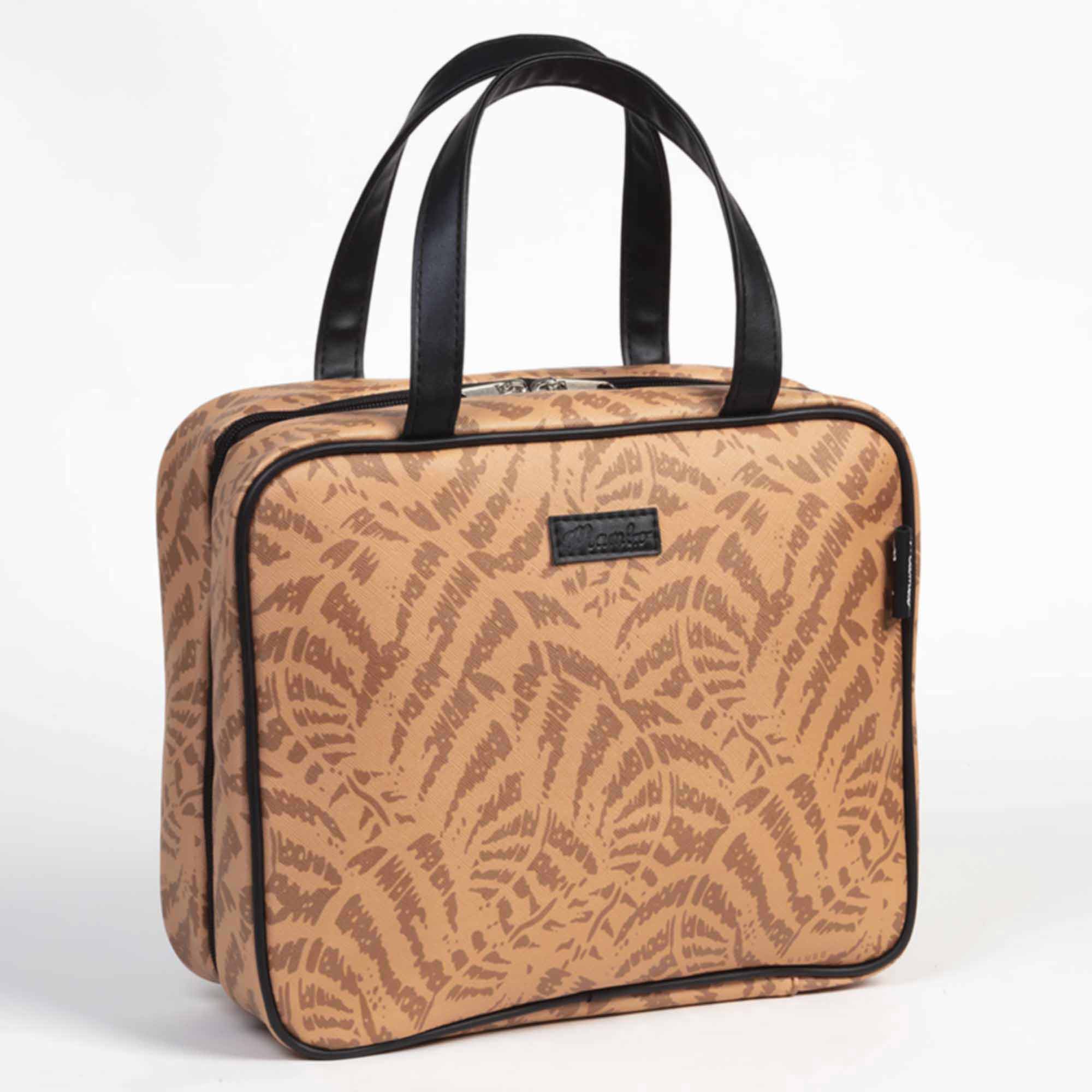 Mambo Faux Leather Snake Charmer Travel Case