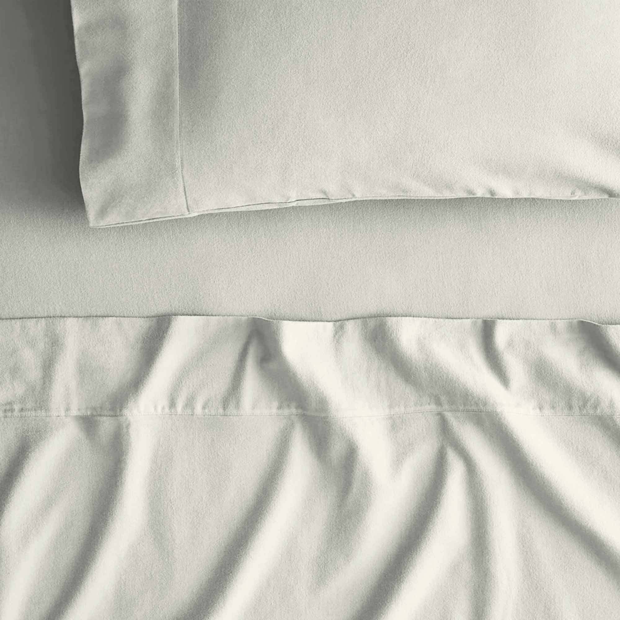 Hotel At Home Plain Dyed Flannelette Sheet Set