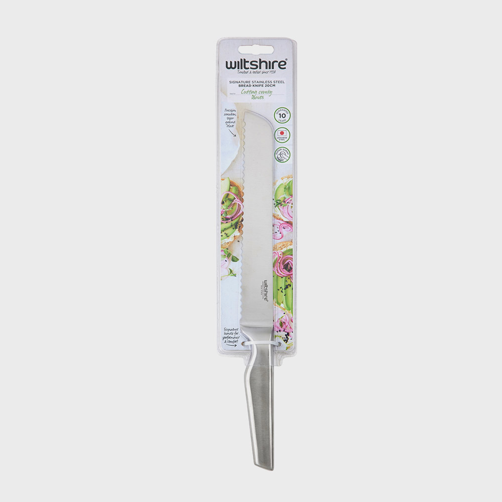 Wiltshire Signature Stainless Steel Bread Knife 20cm