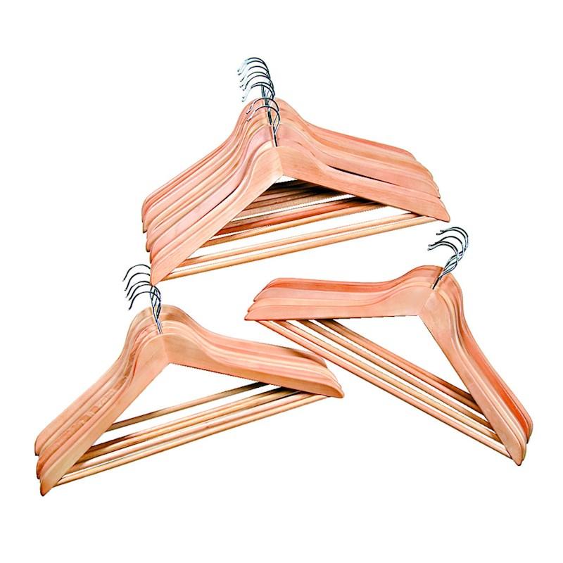 Wooden Coathangers Pack of 20 Briscoes NZ