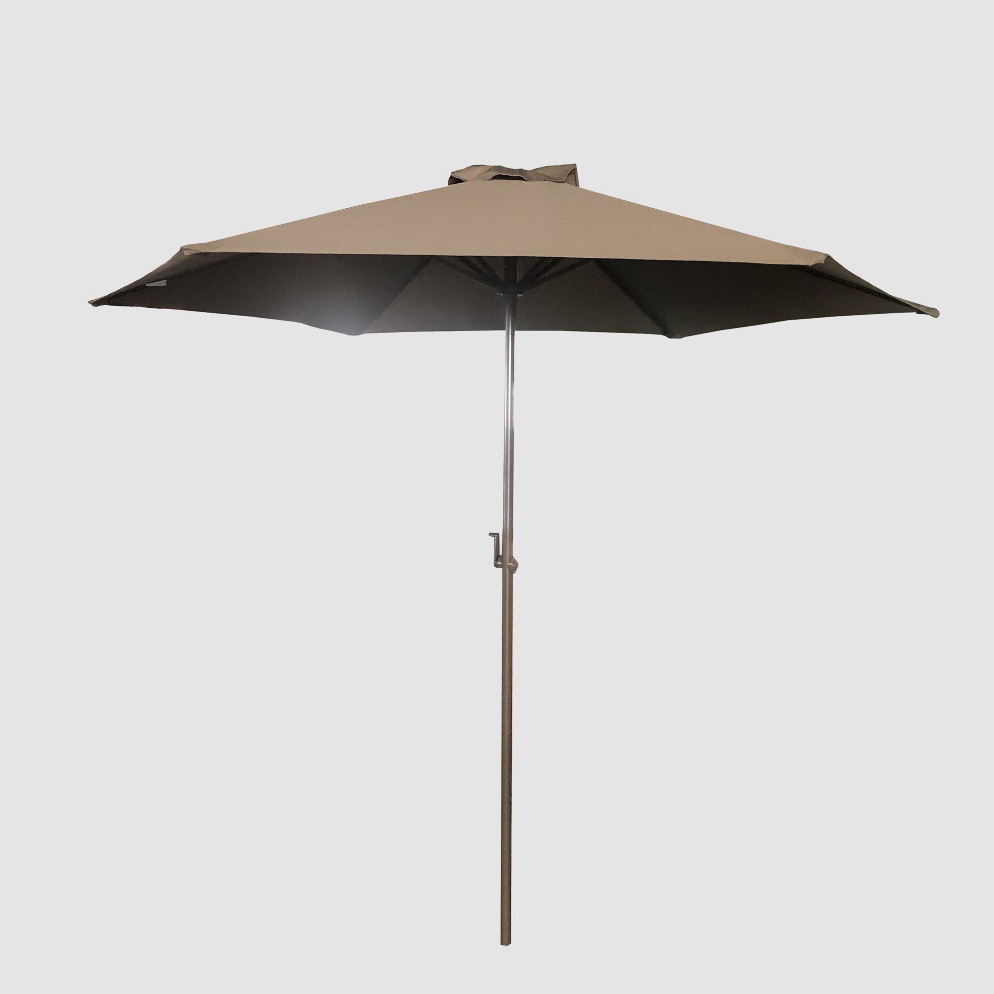 Outdoor Creations 2.7m Aluminium Market Umbrella Taupe Briscoes NZ