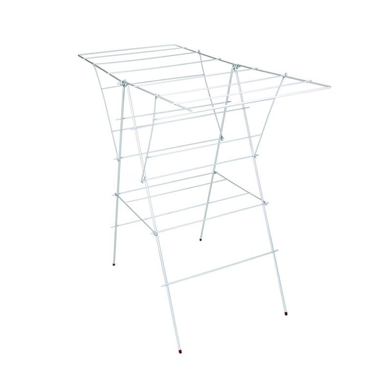 LTW White Poly coated Wire A Frame Clothes Airer Briscoes NZ