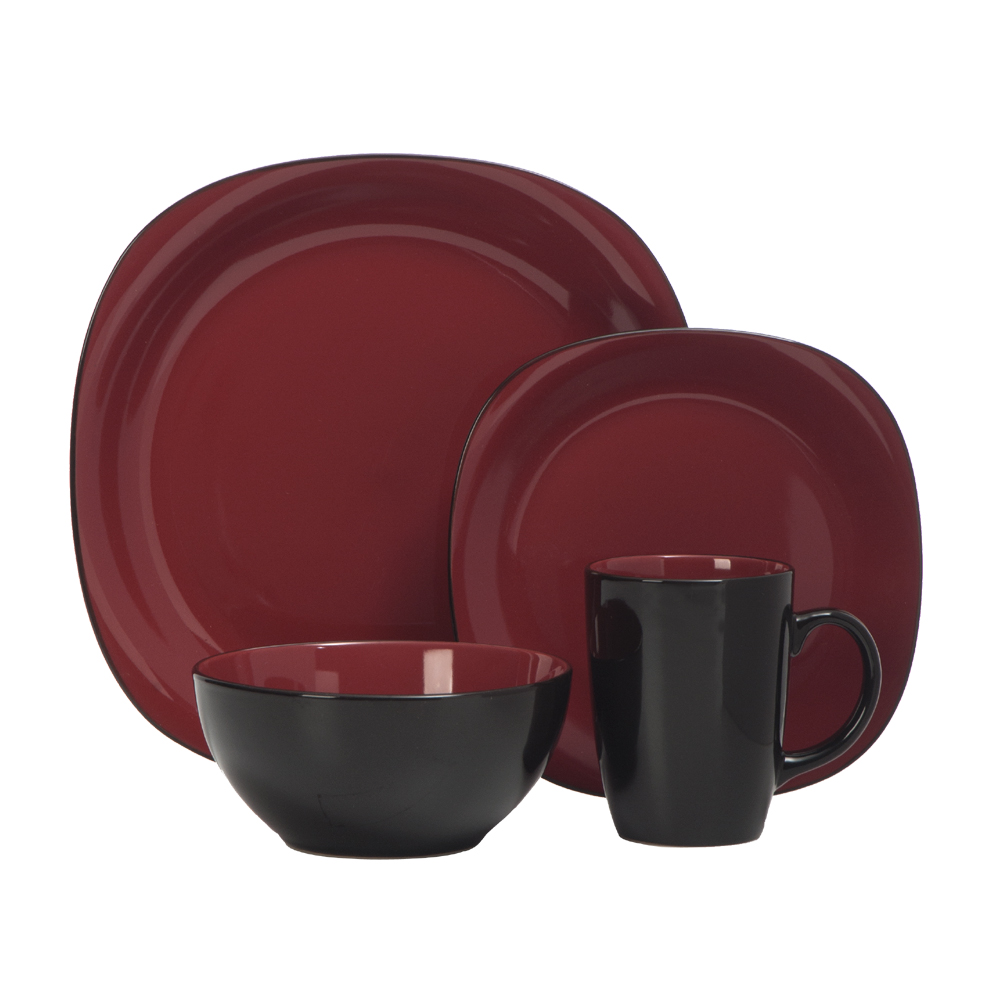 Thomson Bali Carmine 16 Piece Stoneware Dinnerset