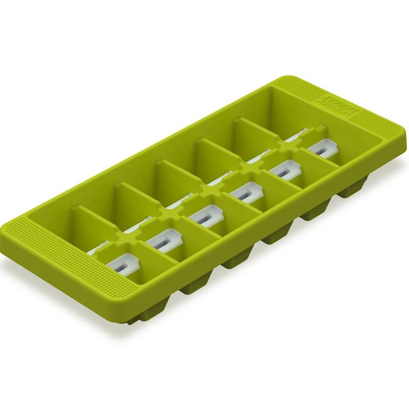 Joseph Joseph QuickSnap Ice Cube Tray Easy Release No Spill Green 2 Pack  NEW