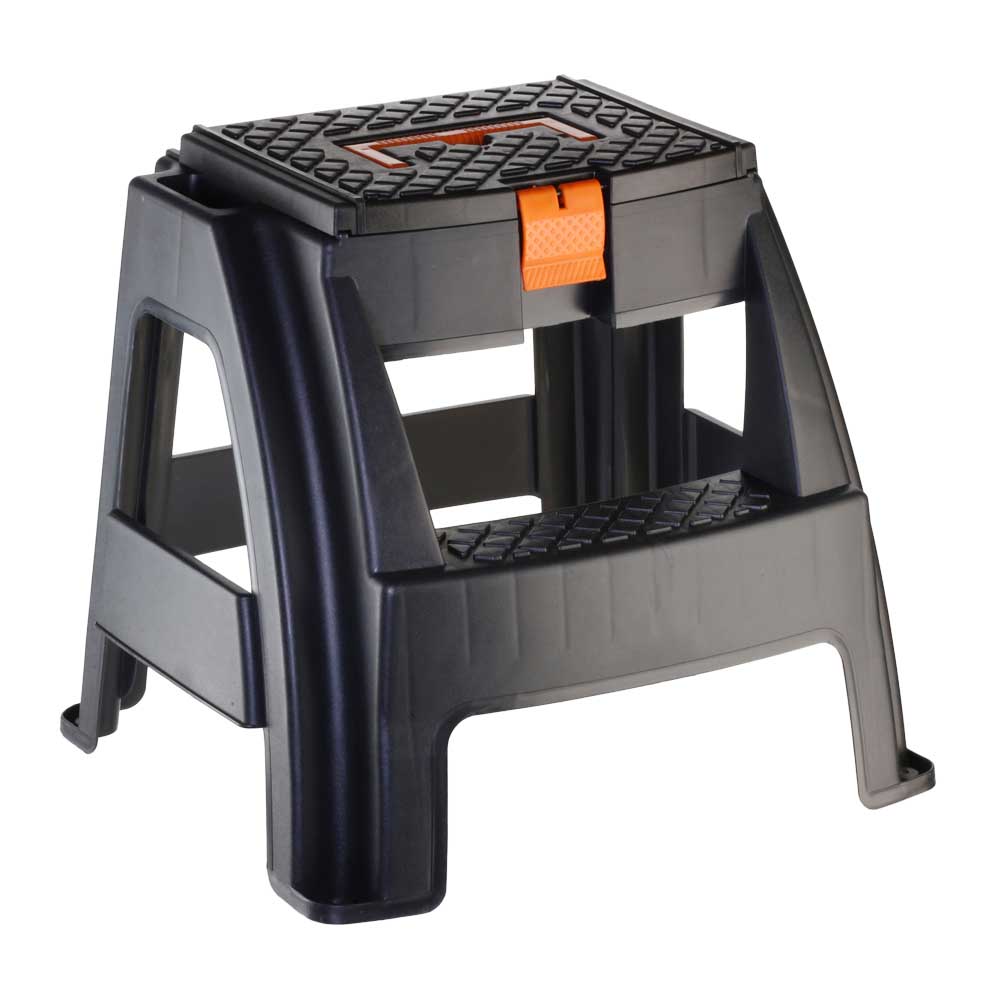 step stool with storage compartment
