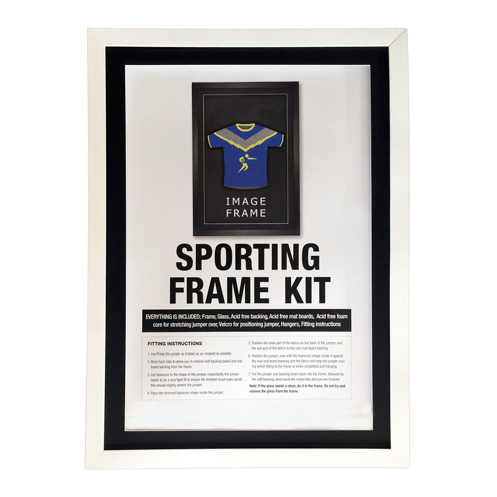 Image DIY Sports Frame White 70x100cm