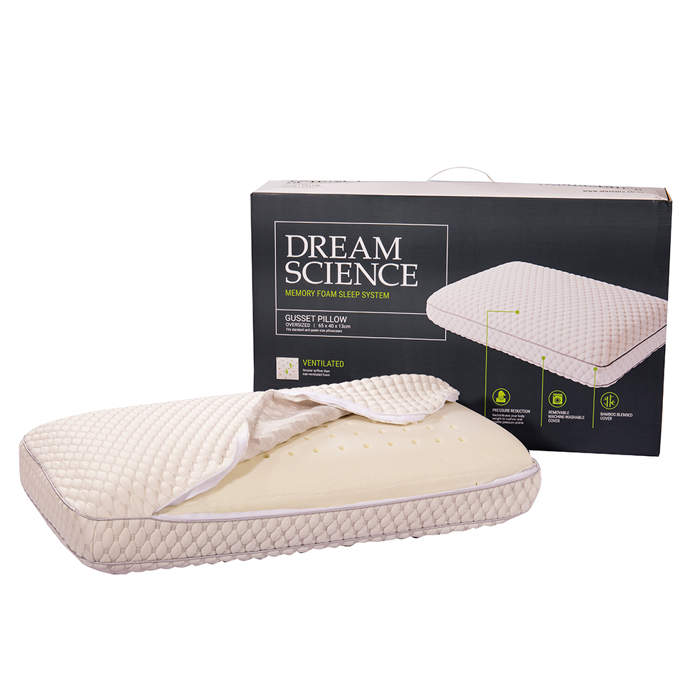 Dream Science Standard Memory Foam Pillow