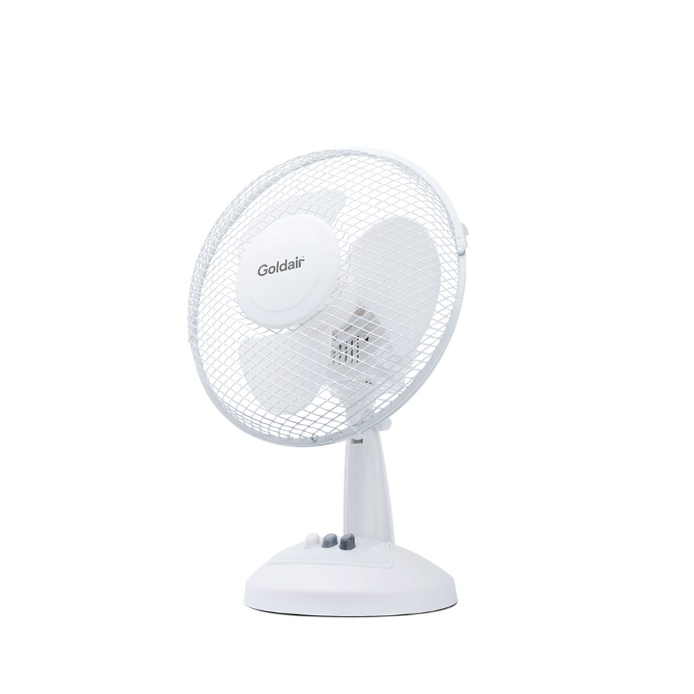 Goldair Select Oscillating Desk Fan 30cm