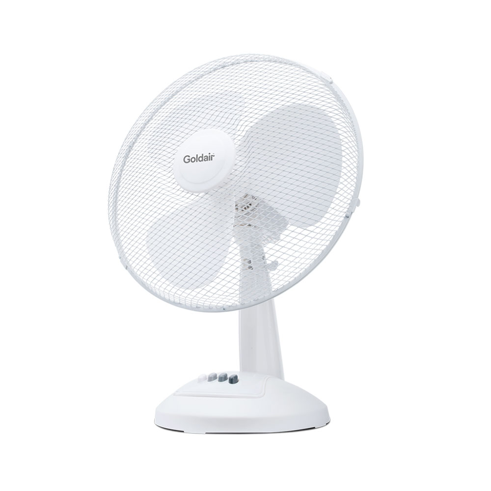 Goldair Select Oscillating Desk Fan 40cm GSDF145