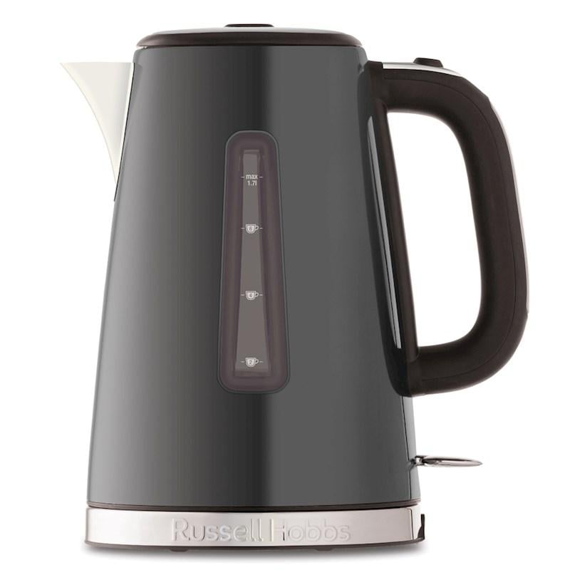 Russell Hobbs Lunar Kettle Moonlight Grey 1.7 Litre RHK62GRY