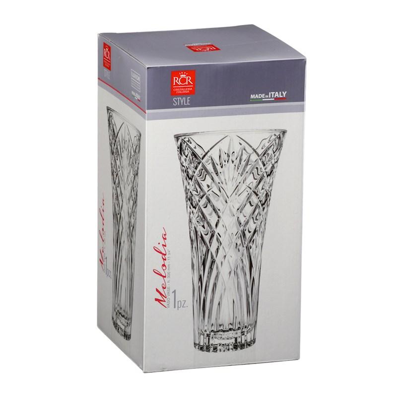 Rcr Crystal Melodia Ornamental Vase 30cm Briscoes Nz