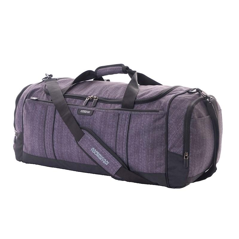 American Tourister X Bag Duffle Gun Metal 55cm Briscoes NZ