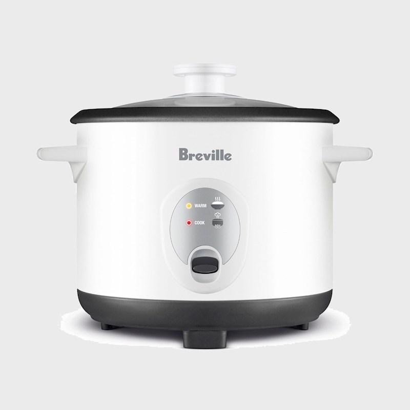Breville the Set Serve Rice Cooker 8 Cup LRC210WHT Briscoes NZ