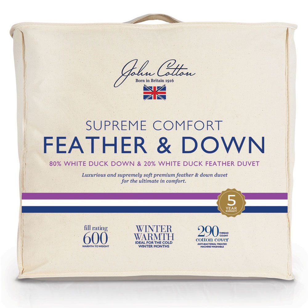 John Cotton 80 20 Duck Down Duvet Inner Briscoes Nz