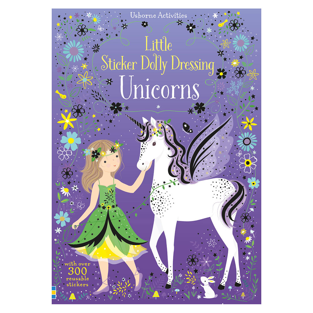 usborne sticker dolly dressing unicorns