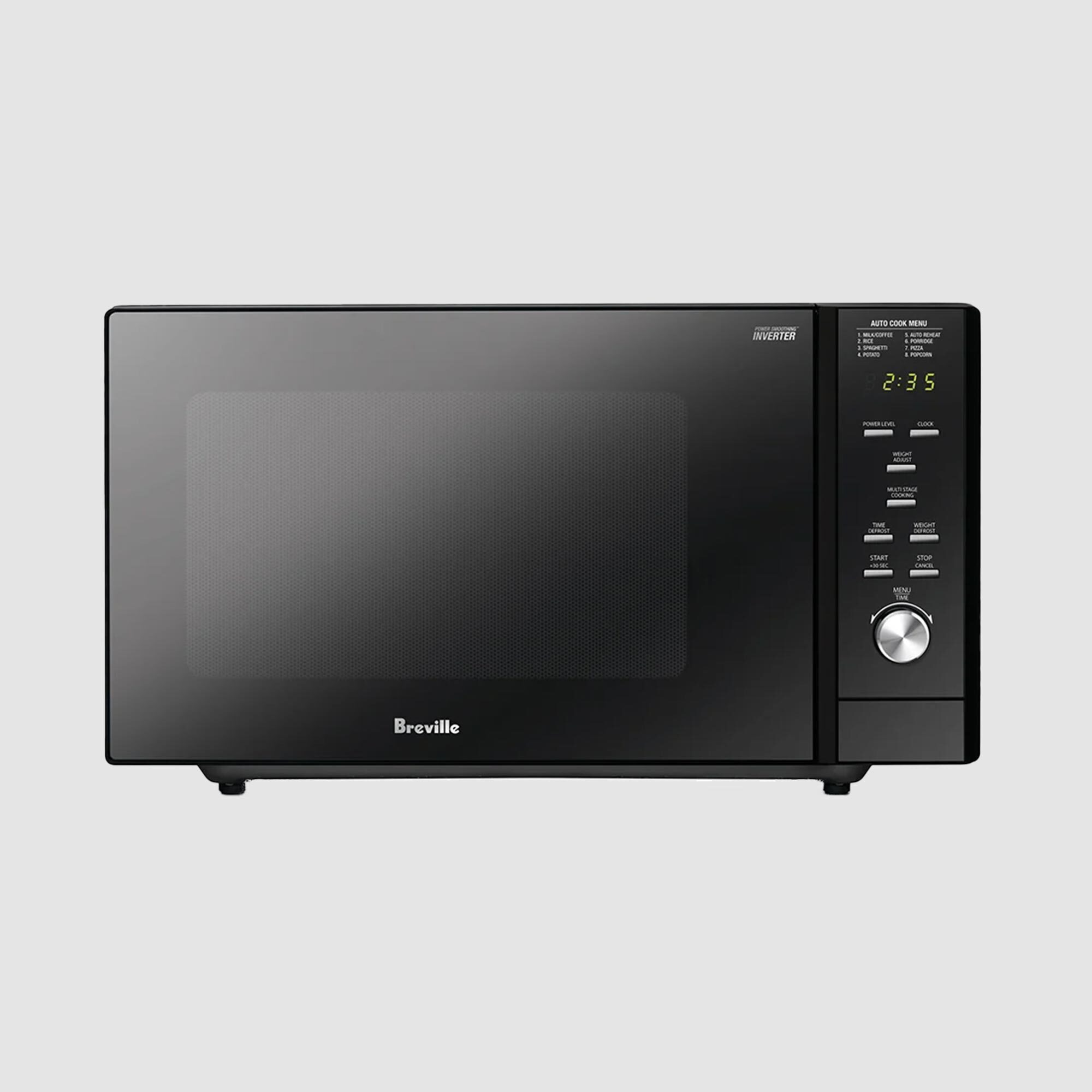 Breville the Flatbed Inverter Microwave 30L LMO530BLK