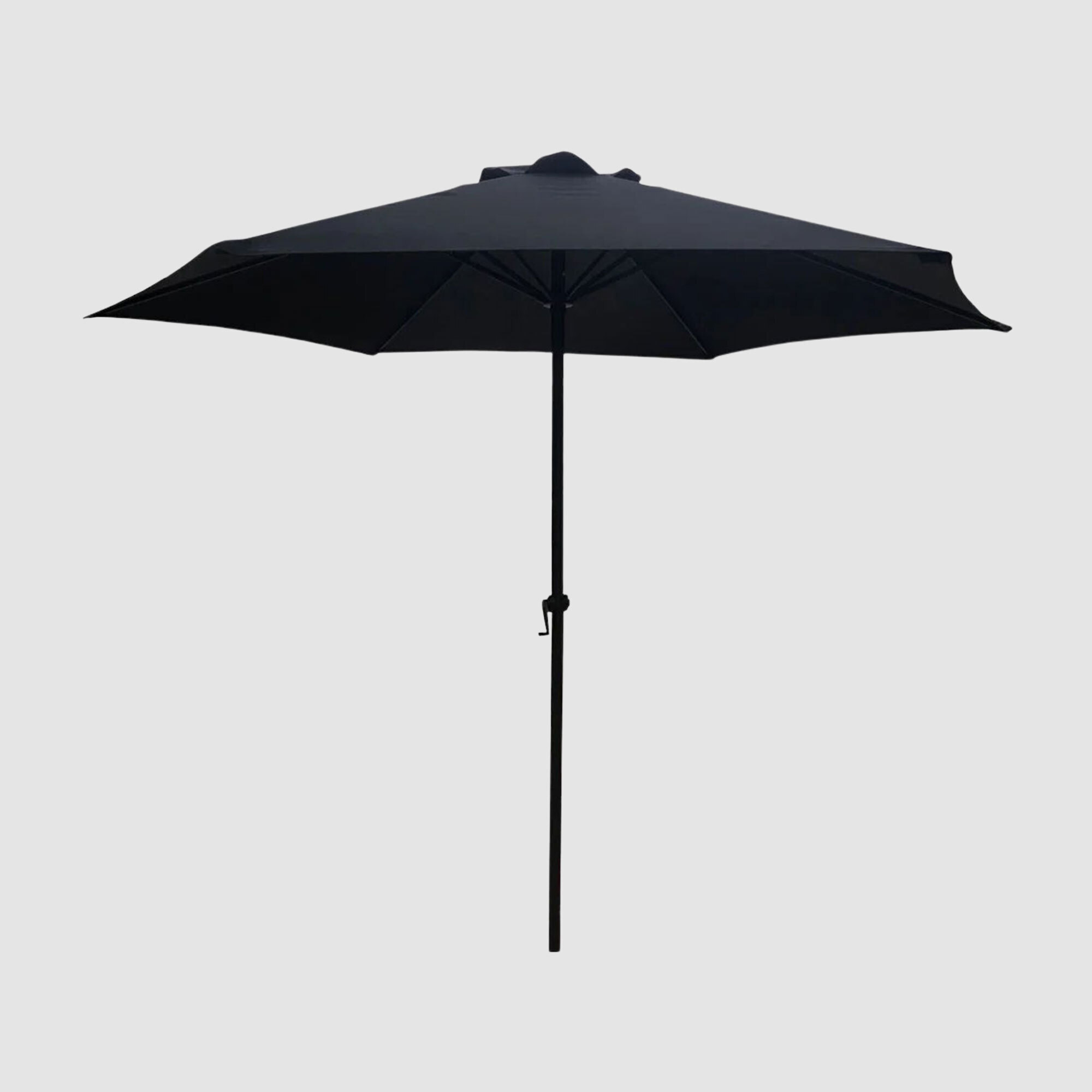 Outdoor Creations 2.7m Aluminium Market Umbrella Black