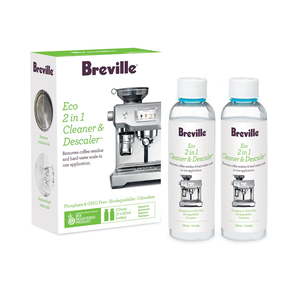 Breville Eco 2 in 1 Cleaner and Descaler Solution BES014CLR