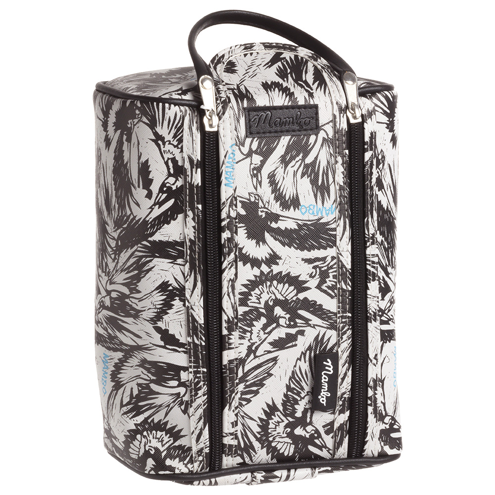 grey holdall bag