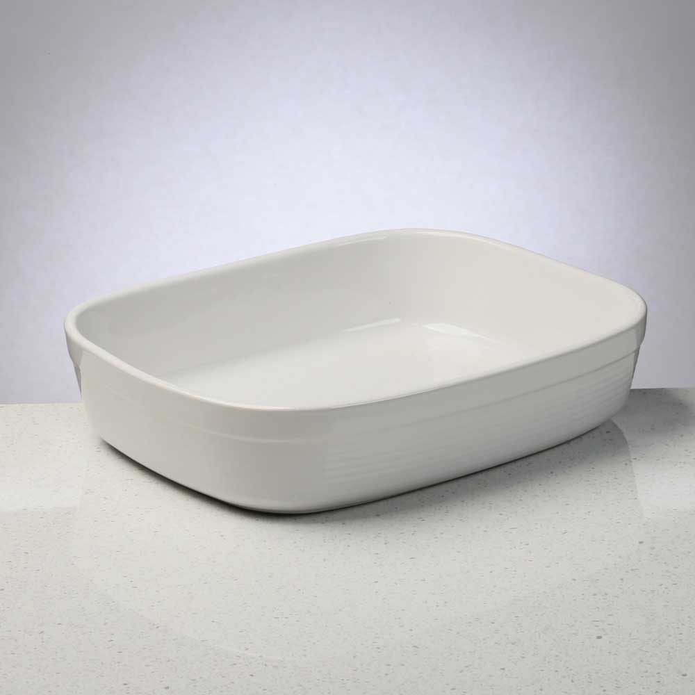 Mason Cash William Mason White Rectangle Baking Dish 31cm