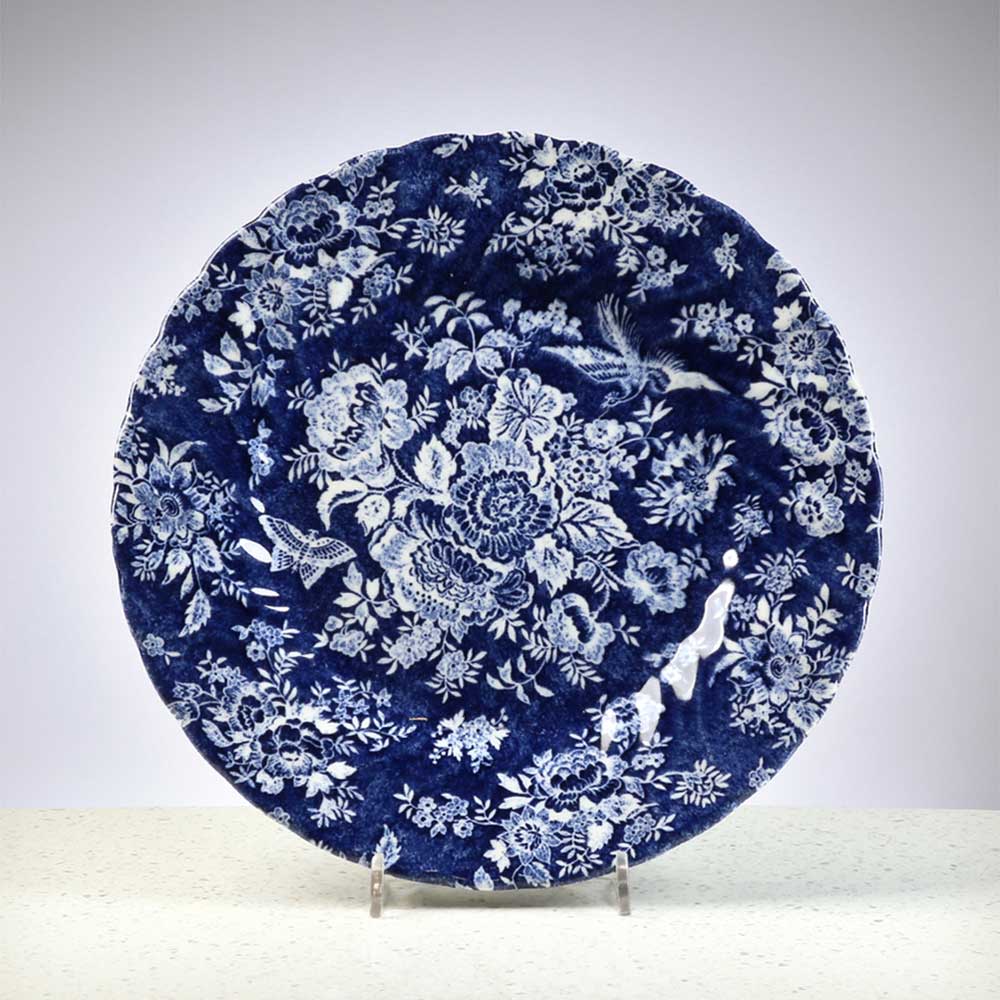 Churchill Reverse Oriental Garden Side Plate 20cm