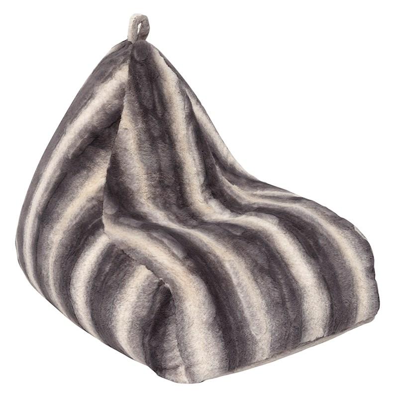 Avenue Faux Fur Artctic Grey Bean Bag Cover Briscoes NZ