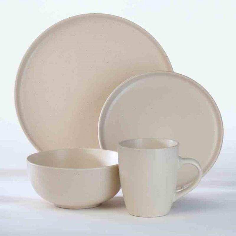 Annabel Langbein Home Collection Speckle Cream Dinnerset 16p