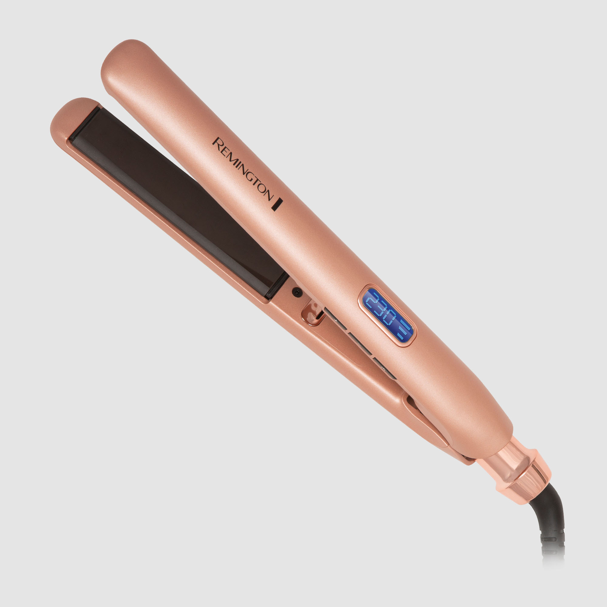 remington rose gold straightener