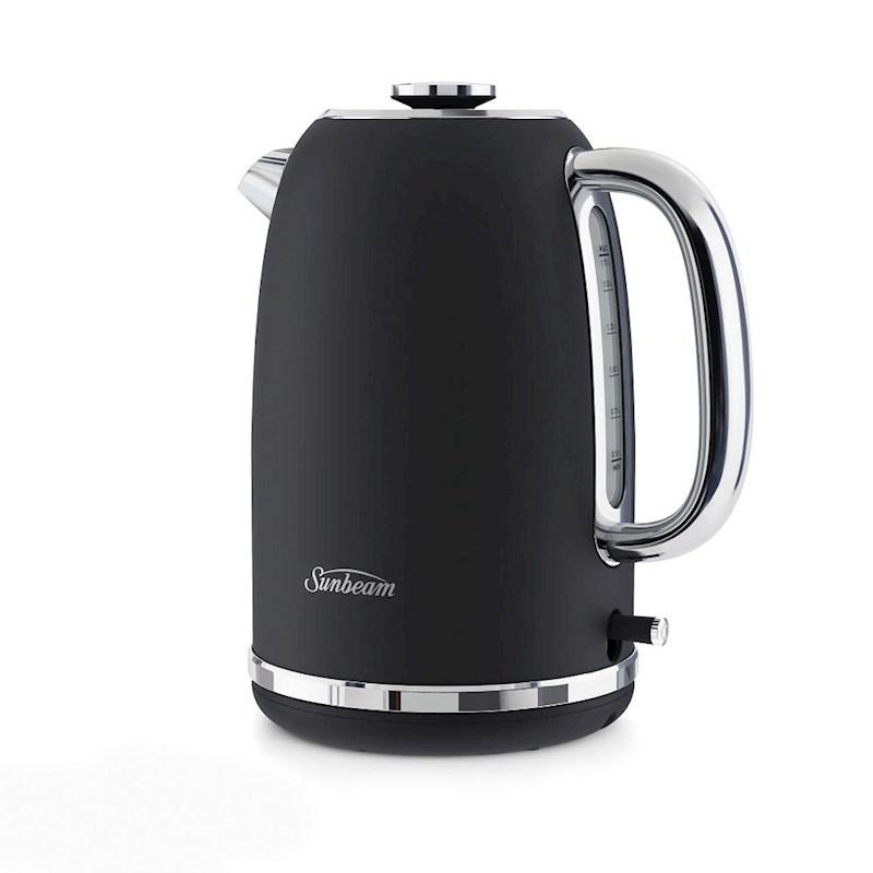 Sunbeam Alinea Kettle 1.7lt Black Classics KE2700K Briscoes NZ