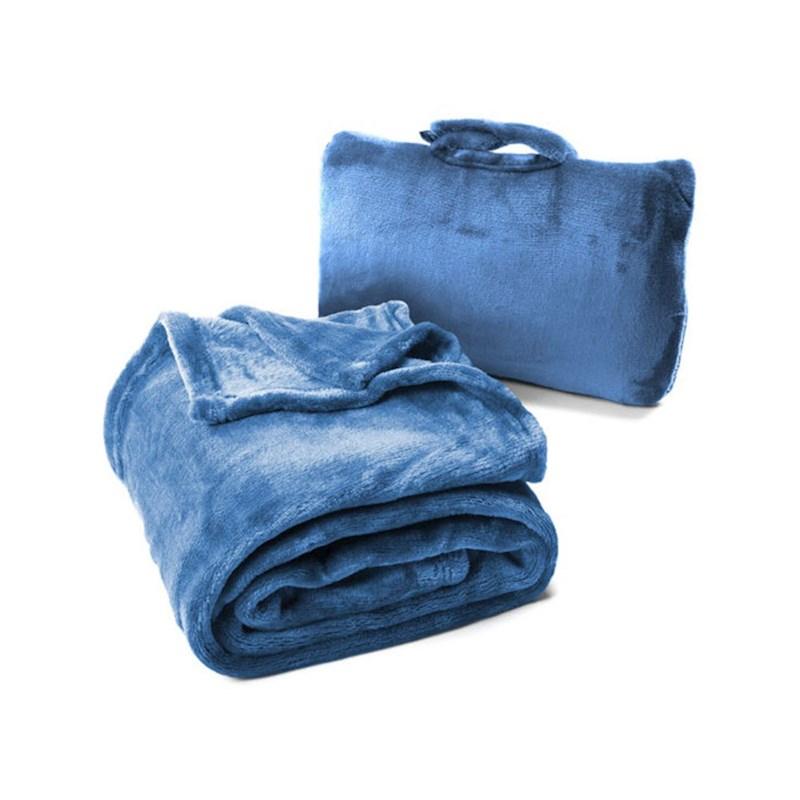 Korjo Cabeau Fold n Go Travel Blanket Blue Briscoes NZ