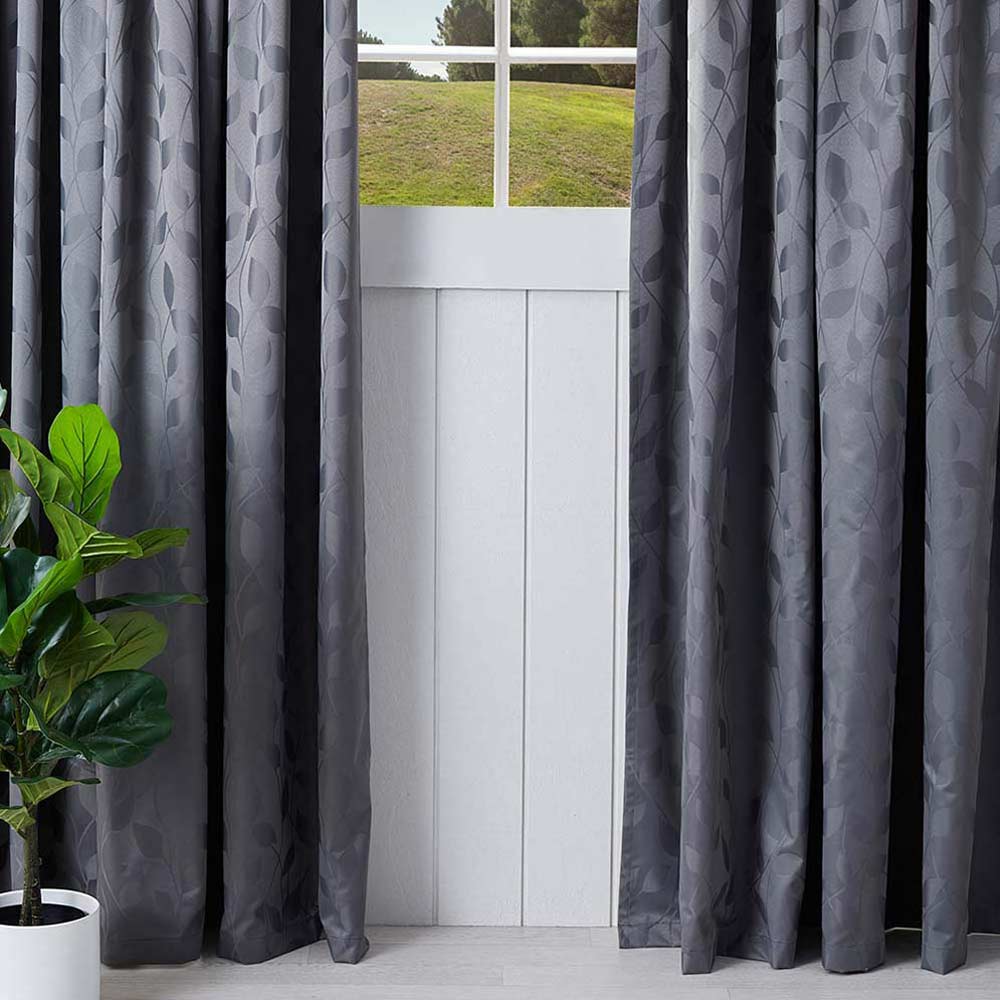 Habitat Fiore Pencil Pleat Curtains Pair