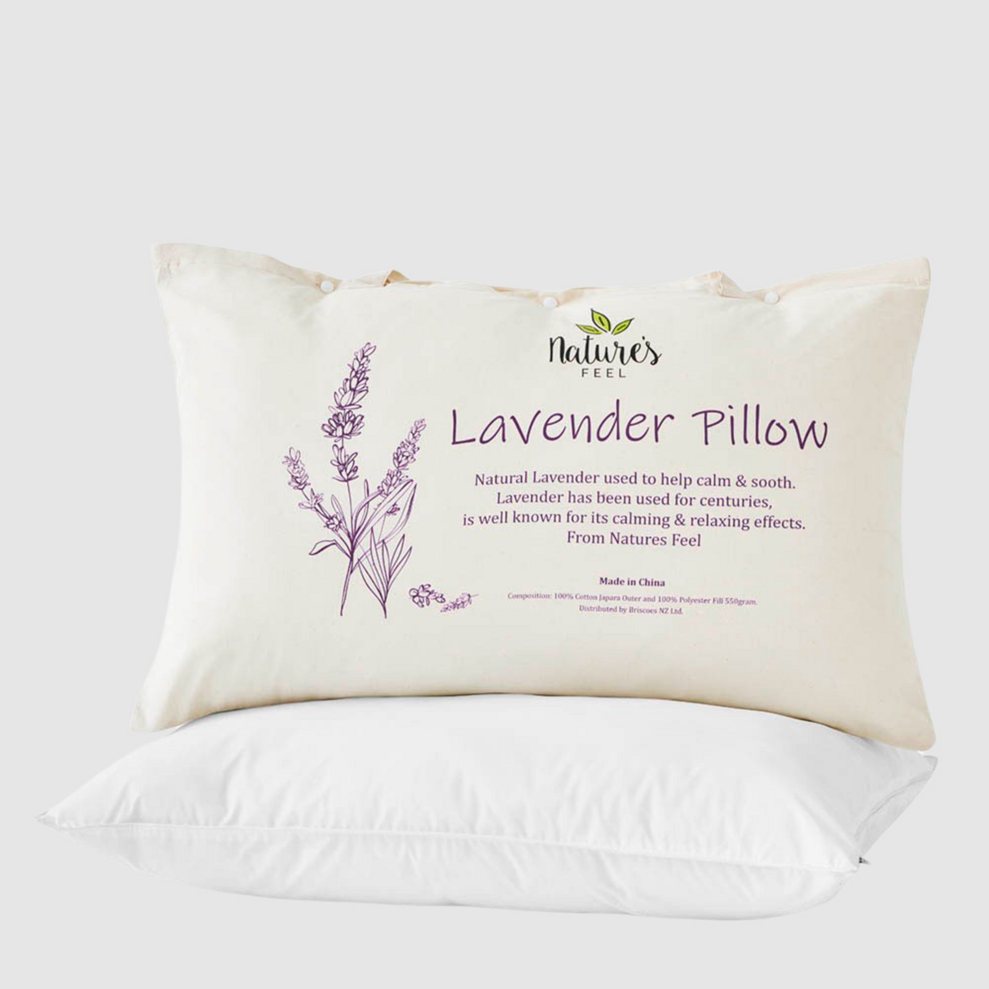 Natures Feel Lavender Scented Pillow