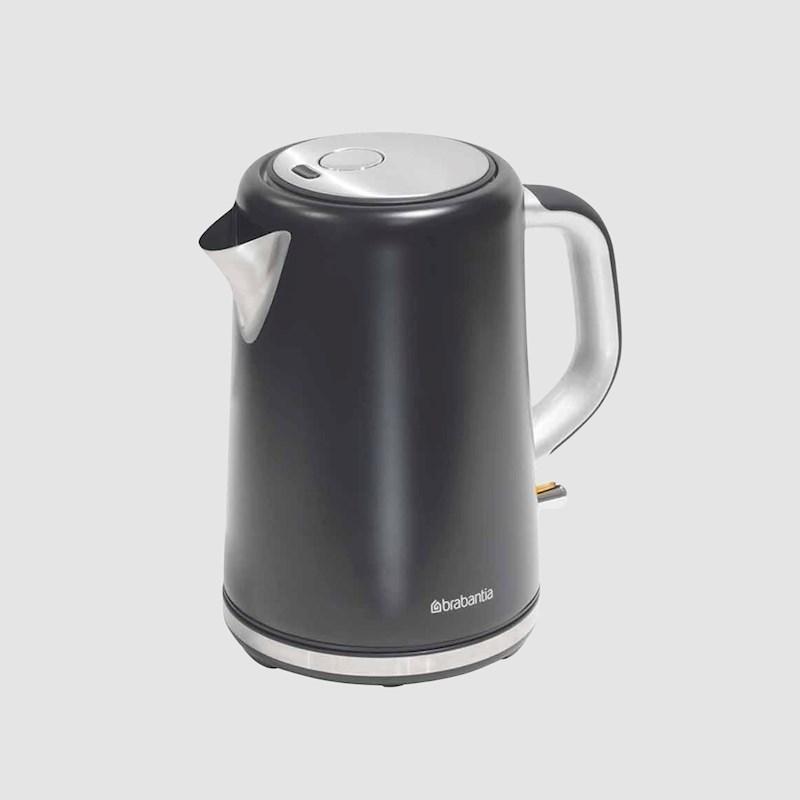 Brabantia Cordless Kettle Matt Black 1.7L BBEK1001AMB Briscoes NZ