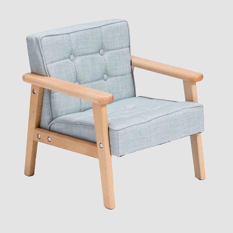 Urban Trends Kids Izzy Single Sofa Chair Grey Briscoes NZ