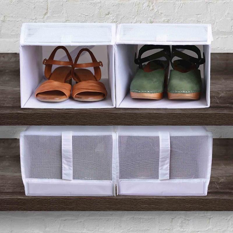 Valet Mesh Shoe Box White Briscoes NZ