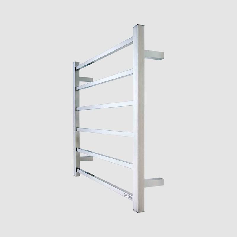 Goldair 6 Bar Square Ladder Towel Rail Stainless Steel Briscoes NZ