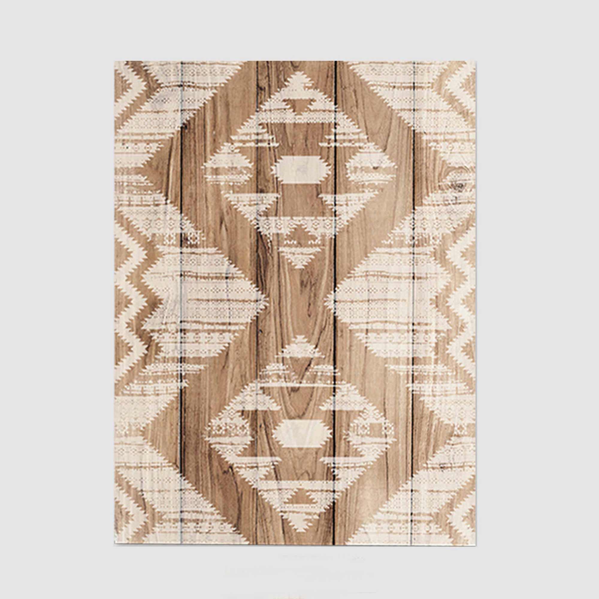 Tribal Weave 2 Wood Panel Art