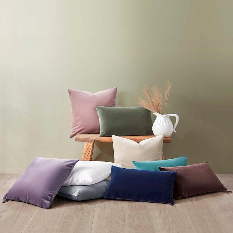 Hotel At Home Cotton Velvet Cushion 45x45cm Briscoes NZ