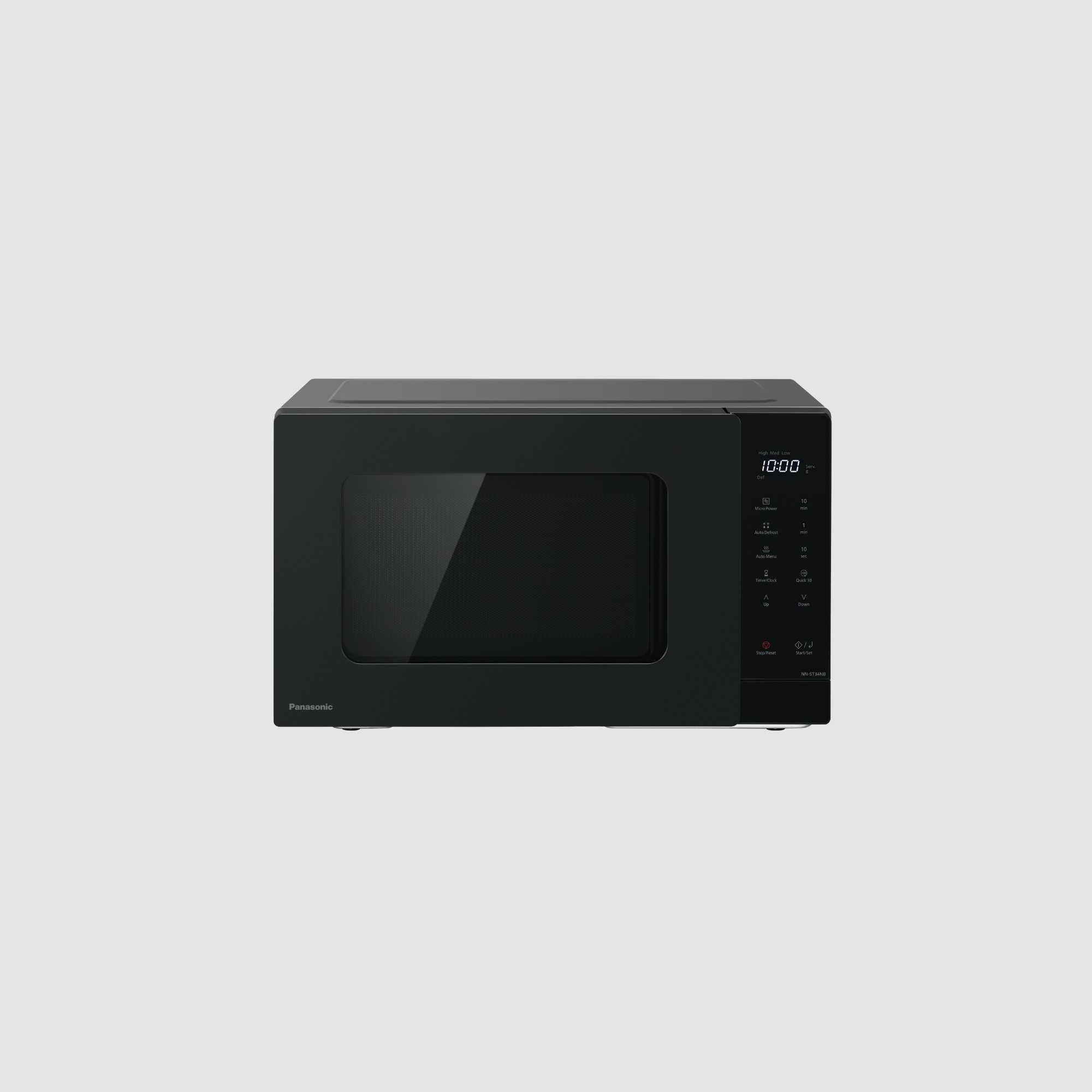 Panasonic Microwave 900W Black 25 Litre NN-ST34NBQPQ