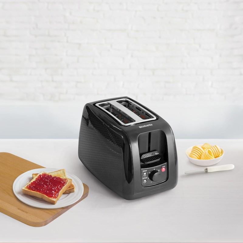 Brabantia Plastic Toaster 2 Slice Black BBEK1025 Briscoes NZ