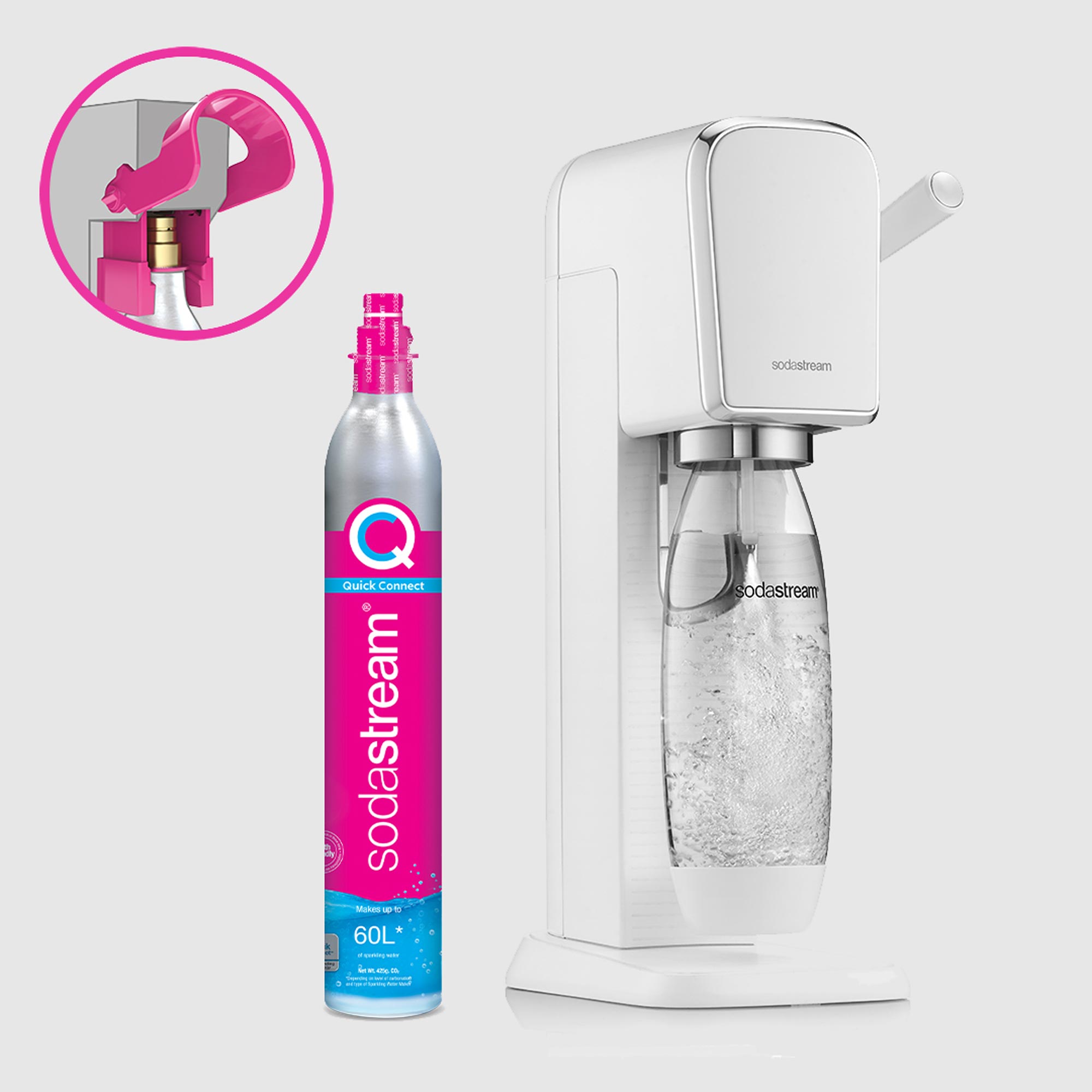 SodaStream Art Sparkling Water Maker White
