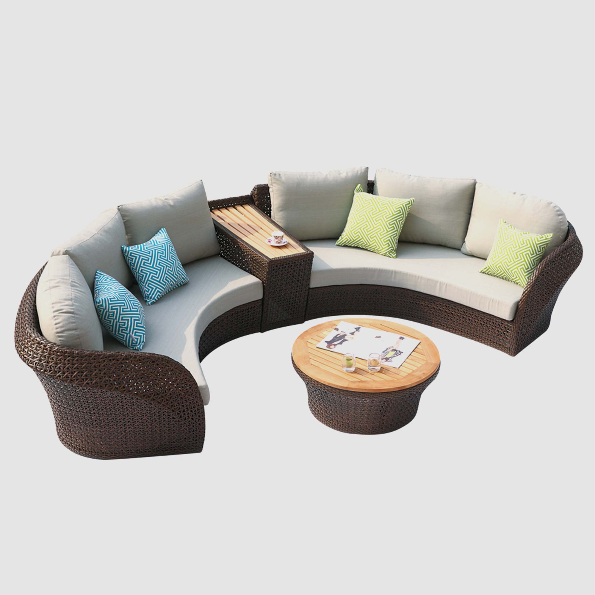 Aspire Venice 1/3 Round Outdoor Set