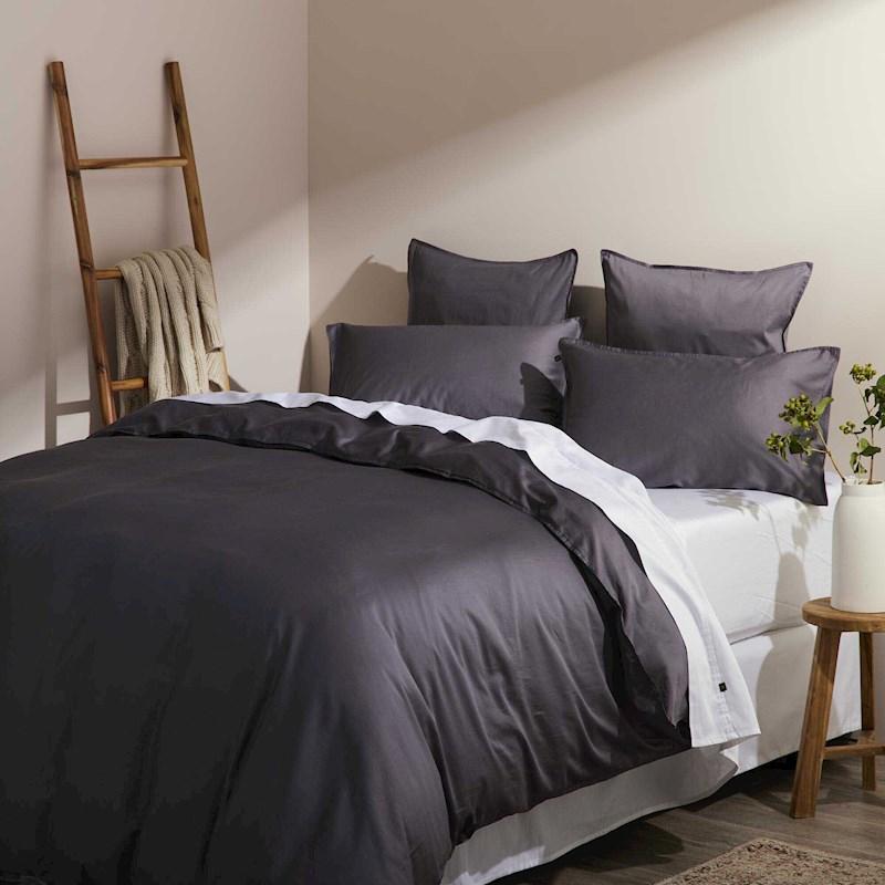 Hotel At Home 400TC Sateen Duvet Cover Set Briscoes NZ