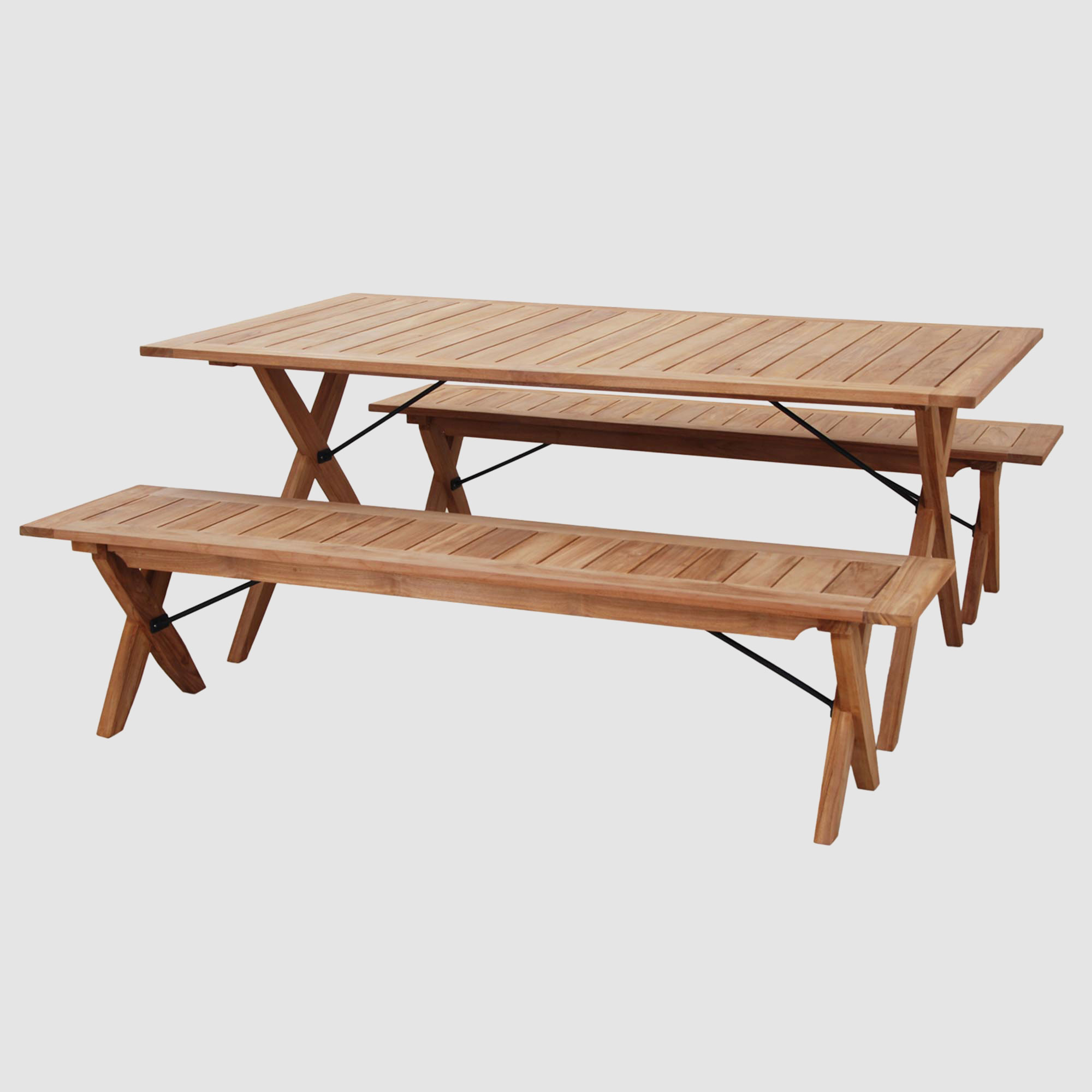 Excalibur Rockport 3 Piece Outdoor Setting