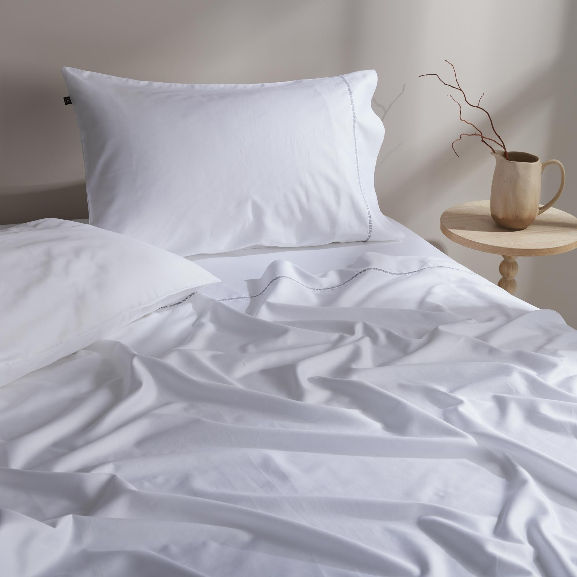 Hotel At Home Sanctuary 500TC Egyptian Cotton Sheet Set