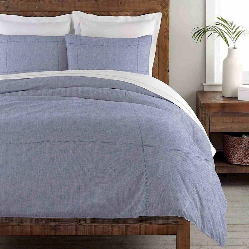 Nature s Feel Fila A Fill Cross Stitch Line Duvet Cover Set Briscoes NZ