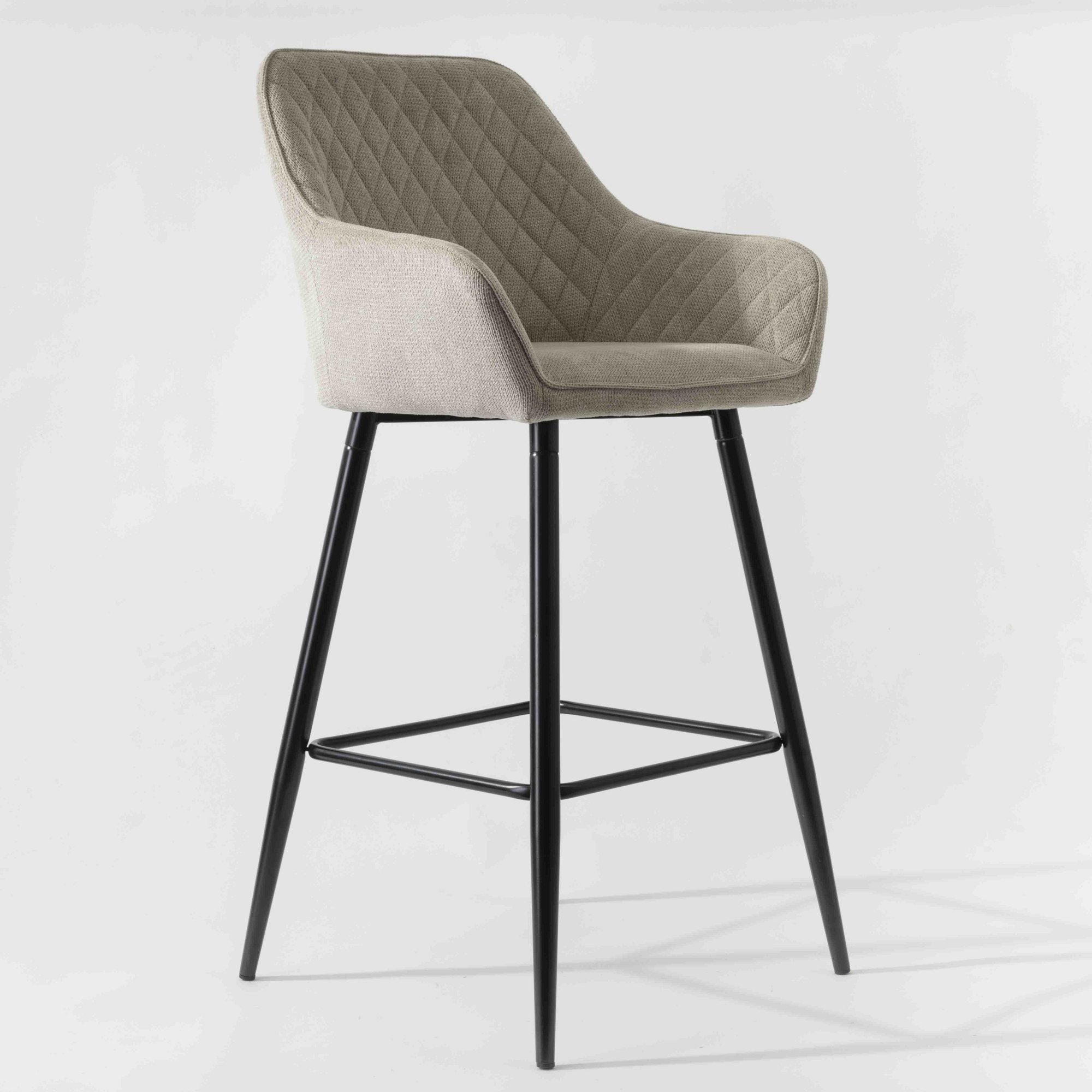 Hillcrest Beluga Barstool Chair Beige