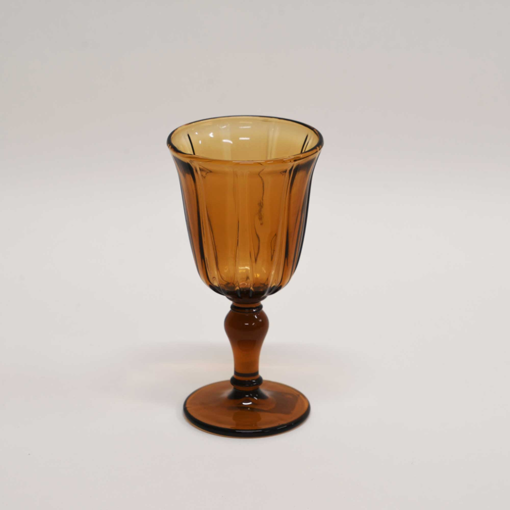 Urban Loft Classic Glass Goblet Amber 200ml